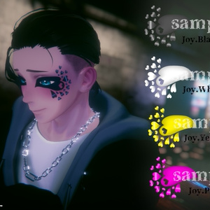 【VRChat】EmotionsClown Excitement＆Joy/珍飯亭アバター専用フェイスペイント #DVLS_E 缩略图 3