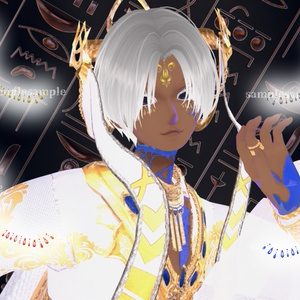 【VRChat】涙のオアシス/憂蘭-uran-専用フェイスペイント #DVLS_E 缩略图 2