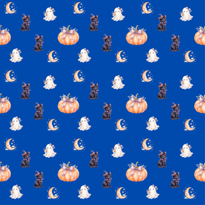【ハロウィン】デジタルペーパー6枚セット｜ラッピング・手帳デコ・背景素材｜高解像度PNG