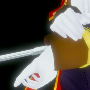 VRchat向け『仕込みブレード』392ポリゴン ☆2種追加しました 缩略图 4