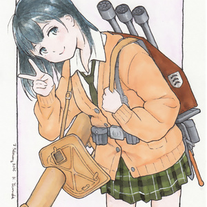 B6原画「武装JK -パンツァーシュレック」