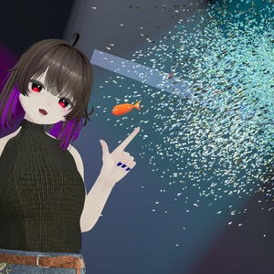 【超リアル水槽ギミック】FUKA Aquarium ～GPU魚群システム for VRChat～ 缩略图 6