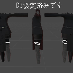 「トゥエルちゃん」用衣装 肩出しアシメ服 缩略图 4