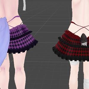 「幽狐さん&トゥエルちゃん」用 フリルミニスカート 缩略图 4