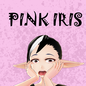 vroid pink iris free