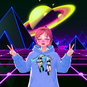 vroid hoodie hatsune miku