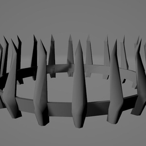 ハーデス冠３D素材