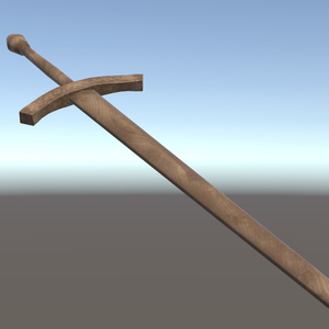 【配布品】練習用ウッドンソード 缩略图 2