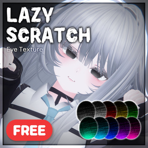 【FREE/無料】✴Lazy Scratch✴ Eye Texture【21 Avatars】♥ 1K Followers ♥ #PITShop3D
