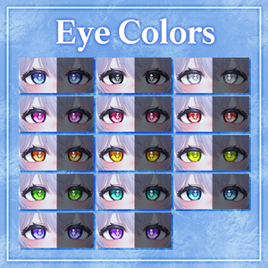 ❄️Frozen Crystal❄️ Eye Texture【28 Avatars】#PITShop3D 缩略图 2