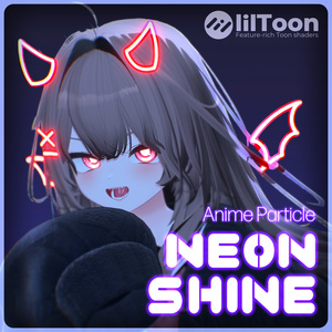 🌟Neon Shine  🌟 2D Anime Particle [lilToon] #PITShop3D