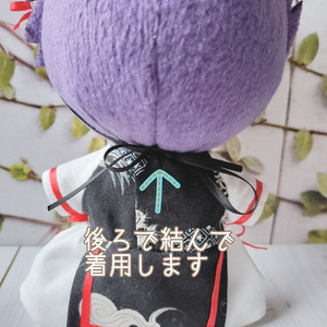 専用　ぬい服　ハンドメイド　メイド　10cm ピンク　黄色　猫　ブルー　紫 ぬい服/ちびぐるみ/ふたごカラーメイド服セット - メルカリ