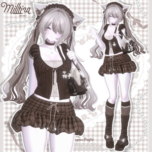 [18アバター対応] Girly Edit | Balletcore Casual Outfit 🎀 缩略图 6