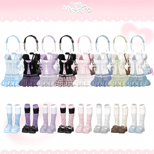 [18アバター対応] Girly Edit | Balletcore Casual Outfit 🎀 缩略图 18