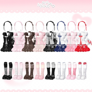 [18アバター対応] Girly Edit | Balletcore Casual Outfit 🎀 缩略图 17