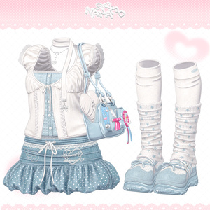 [18アバター対応] Girly Edit | Balletcore Casual Outfit 🎀 缩略图 19