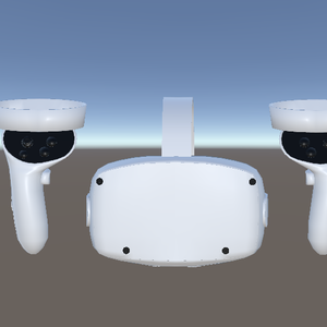 【VRChat向け販売3Dモデル】「Oculus Quest2」