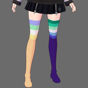 VRoid Opalian & MLM/Gay Man Thigh-High Socks