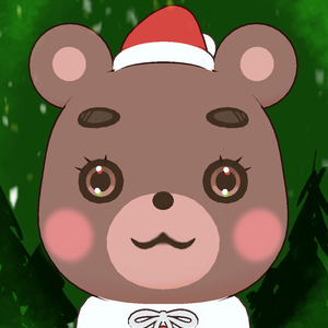 VRMモデル『bear』クリスマスver