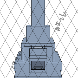 墓(花受けなし)