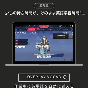 チラ見de英単語｜OverlayVocab