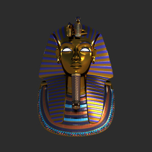Tutankhamun Mask 3D