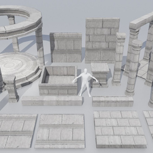 Ancient Modular Temple 古代モジュール式神殿