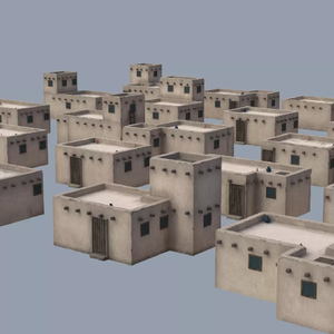 Medieval Desert Houses Collection 中世の砂漠の家々コレクション
