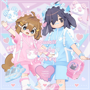 ♡ Kawaii Panda Jersey for MAMEHINATA & USASAKI ♡