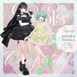 桃豆こまもち タペストリー こぼねちゃん みるくちゃん オリジナル 🍨♡ - 桃豆こまもち🍡コラボカフェのイラスト - pixiv