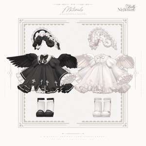 🖤Dolly Nightmare🖤 【まめふれんず対応衣装】 缩略图 8