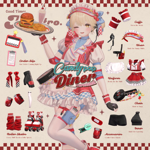 Sale! 🍔CANDY POP DINER🍔【25アバター対応】 缩略图 3