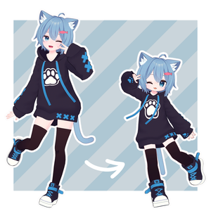 【無料】複数アバターちびっ子化prefab【キプフェル必須】