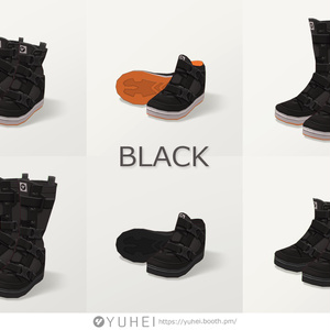 【VRoid】TACTICAL BOOTS【VRoid β & stable ver.】