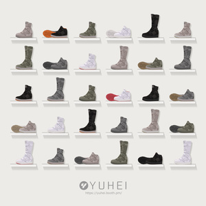 【VRoid】TACTICAL BOOTS【VRoid β & stable ver.】