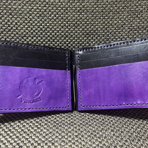 Yuzuki Yukari motif genuine leather money clip