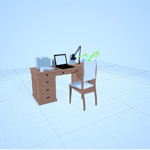 3d  デスク