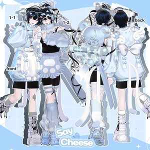 [無料/FREE] CHEESE PAIR POSE PACK 2