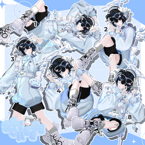 [無料版 あり] CHEESE POSE PACK 3 (20種）