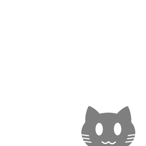シンプルな透過枠