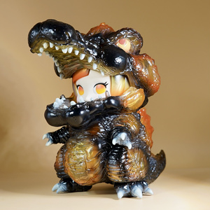 日本玩具制作所　CUTIE トリケラ　ピンク×グリーン　ソフビ 日本玩具制作所 CUTIE トリケラ ピンク×グリーン ソフビ 日本