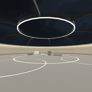 Open-top Exhibition Hall 【3Dモデル】 缩略图 5