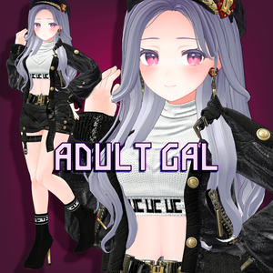 ♡ADULT GAL for 桔梗♡（ファー＆レザージャケットセット）