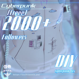 【無料/Free】DIY-Cyberpunk Tex♥
