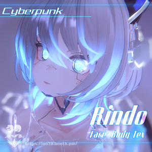 【Rindo専用】Cyberpunk-Eyes+Makeup+Body Tex[HD-PSD]♥