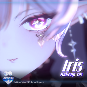 【 イリス(Iris) 専用 】Little Devil Makeup+Body/Face Tattoo texture+Material[HD-PSD]