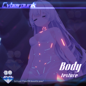 【7アバター対応】Cyberpunk-Body Tex+Material♥ 缩略图 28