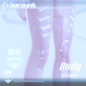 【7アバター対応】Cyberpunk-Body Tex+Material♥ 缩略图 26