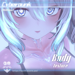 【7アバター対応】Cyberpunk-Body Tex+Material♥ 缩略图 4