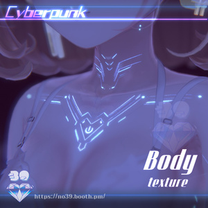 【7アバター対応】Cyberpunk-Body Tex+Material♥ 缩略图 23